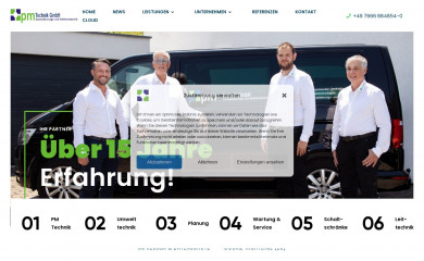 pm-technik.com screenshot
