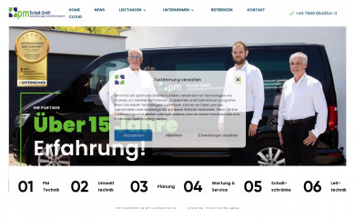 pm-technik.com screenshot