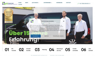 pm-technik.com screenshot