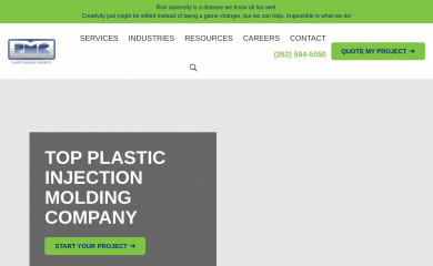 pmcplastics.com screenshot