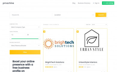 pmachine.com screenshot