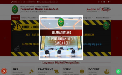 pn-bandaaceh.go.id screenshot