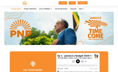 pnp.org.jm screenshot