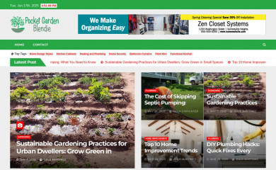 pocketgardenblendie.com screenshot