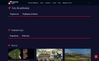 pobierajgry.pl screenshot
