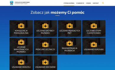 podologwwarszawie.pl screenshot
