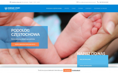 podologiaczestochowa.pl screenshot