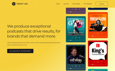 podcastlabs.co.uk screenshot