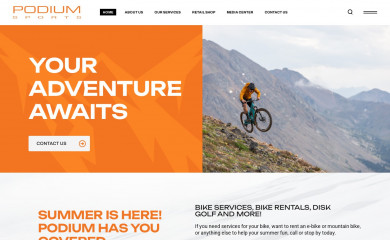 podiumsportsgroup.com screenshot