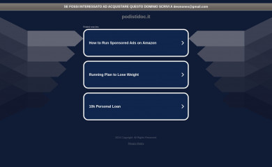 podistidoc.it screenshot