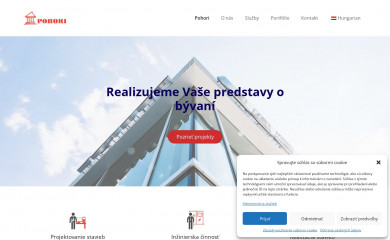 pohori.sk screenshot