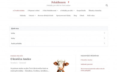 pohadkozem.cz screenshot