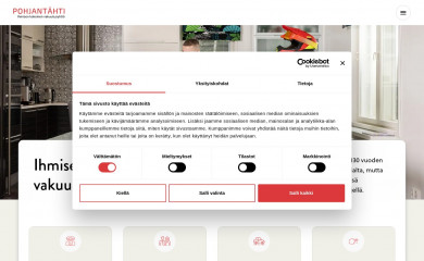 pohjantahti.fi screenshot