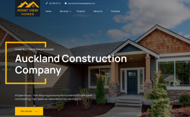 pointviewhomes.co.nz screenshot