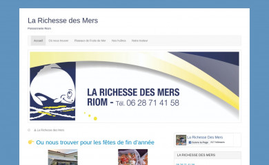 poissonnerie-la-richesse-des-mers.fr screenshot