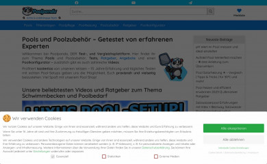 poolpanda.com screenshot
