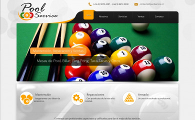 poolservice.cl screenshot