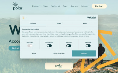 polar.be screenshot