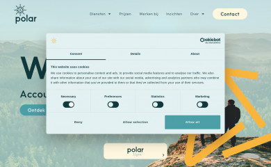 polar.be screenshot