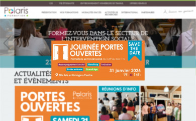 polaris-formation.fr screenshot