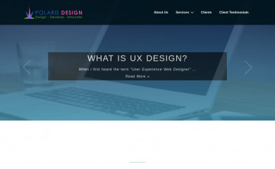 polarisdesign.co.uk screenshot