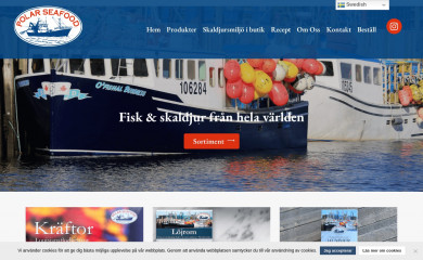 polarseafood.se screenshot