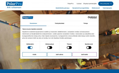 polarpro.fi screenshot