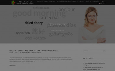 poli.edu.pl screenshot