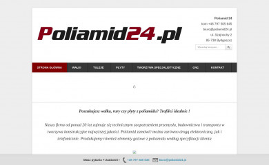 poliamid24.pl screenshot