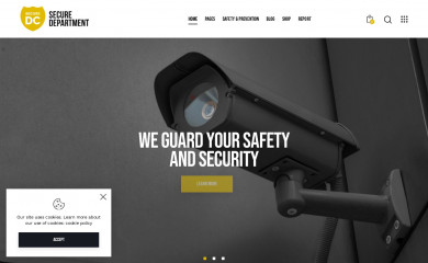 https://police.themerex.net/ screenshot