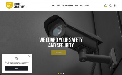 https://police.themerex.net/ screenshot