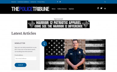 policetribune.com screenshot