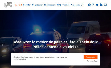 policier.ch screenshot