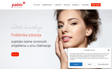 poliklinika-pablo.hr screenshot