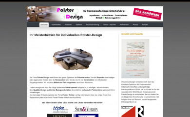 polster-design.com screenshot