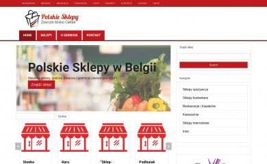 polskiesklepy.be screenshot