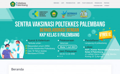 poltekkespalembang.ac.id screenshot