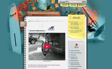 pommernsurf.de screenshot