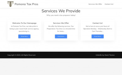 pomonataxpros.com screenshot