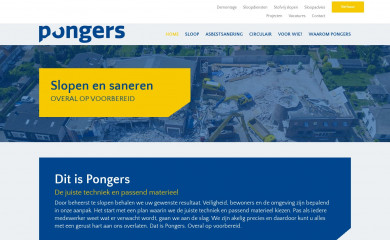 pongers.nl screenshot