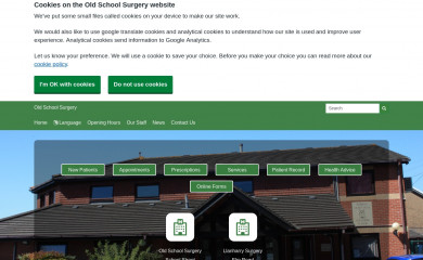 pontyclunsurgery.co.uk screenshot