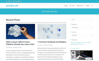 pontikis.net screenshot