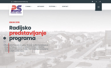 posavskastranka.org screenshot