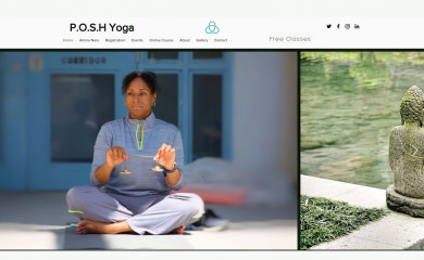 posh-yoga.com screenshot