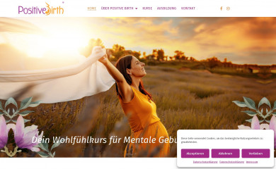positivebirth.eu screenshot