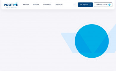 positivelendingsolutions.com.au screenshot