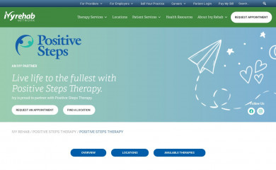 positivestepstherapy.com screenshot