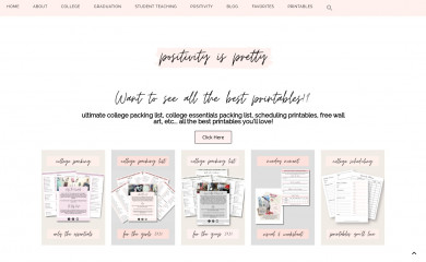 positivityispretty.com screenshot