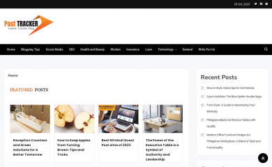 posttrackers.com screenshot