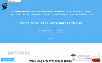 Voice Blog screenshot